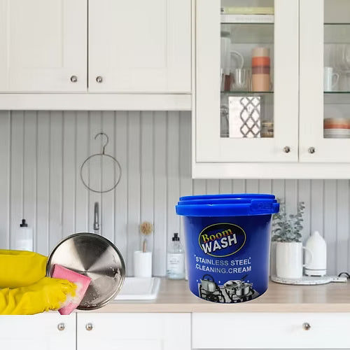 Boom Wash Stainless Steel Cleaning Cream