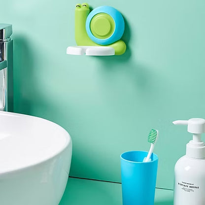 Adhesive Toothbrush Snail Holder
