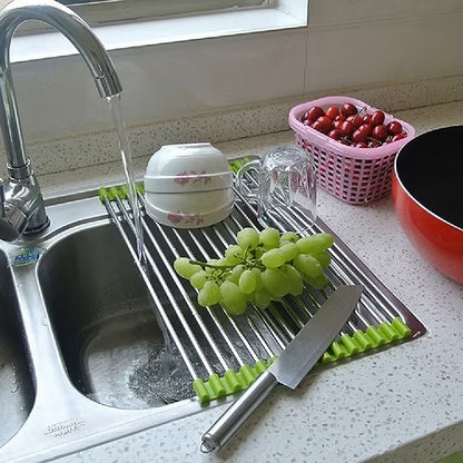 Roll Up Sink Drainer Rack