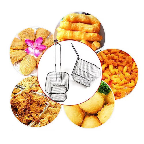 Rose Gold Fries Frying Basket (Large)