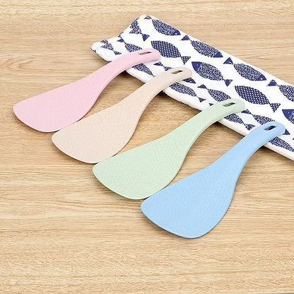 Curved Rice Wheat Straw Shovel (Random Color)