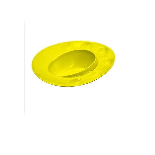 Panipuri Plate Random Colour (5 Pcs Set)