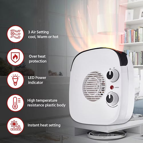 Electric 1500W Fan Room Heater
