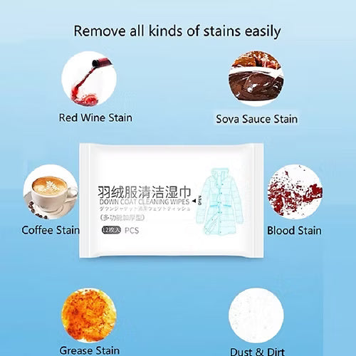 Clothes Dry Cleaning Wipes