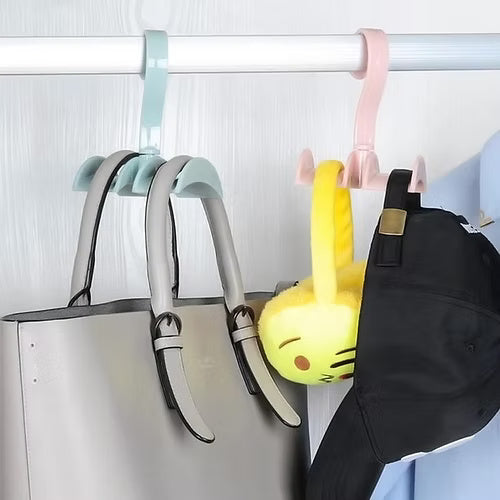 Rotating Storage Rack Bag Hanger