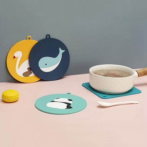 Cartoon Print Bowl Mat