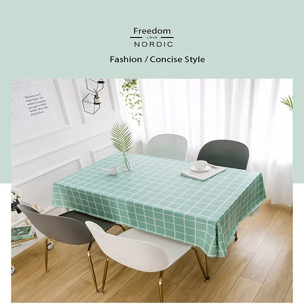 Waterproof PVC Dining Table Mat (Random Color)