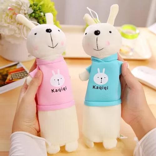 Creative Cartoon Rabbit School Pencil Case (Random Color)