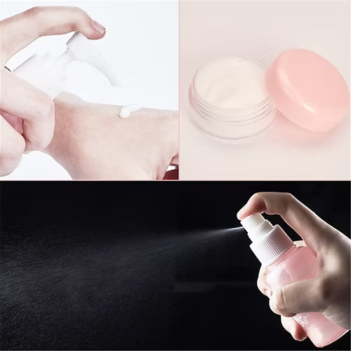 Travel Empty Cosmetic Containers (10 pc Set)