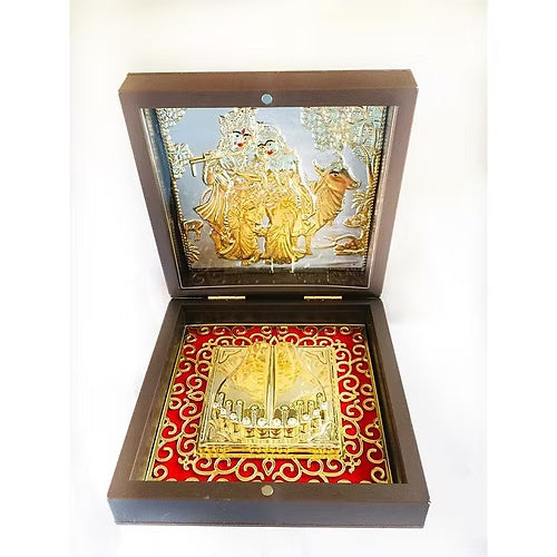 Radha Krishna Footprints Box (CRK)