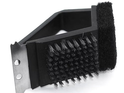 3 in 1 BBQ Cleaning Grill Brush and Scraper