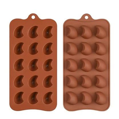 Silicone Moon Chocolate Mould