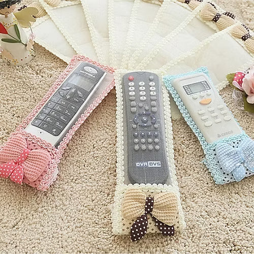 Remote Cover 2 pcs Set 1 Big 1 Small (Random Color)