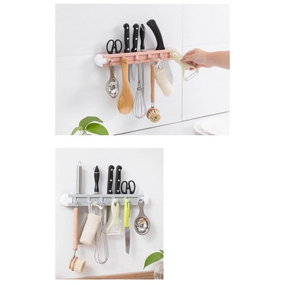Knife Rack with Sliding Hook