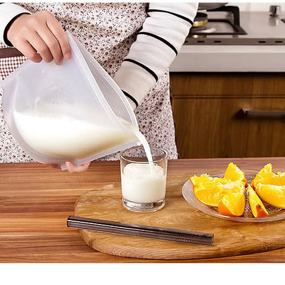 Silicone Fridge Bag (Random Color)