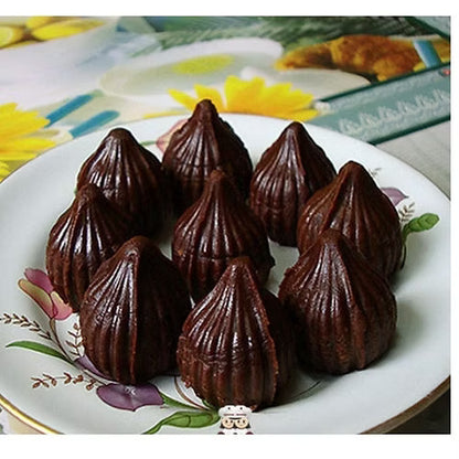 8 Cavity Silicone Modak Mould