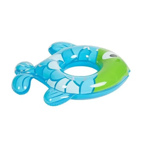 Fish Shape Kids Swimming Ring Seat Boat (Random)