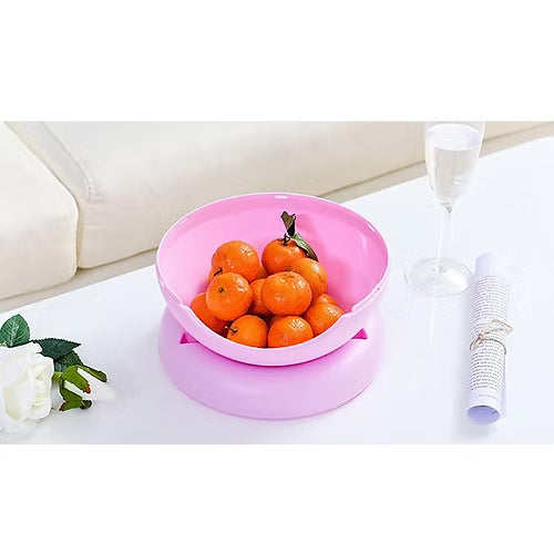 Detachable Fancy Snacks Bowl (Random Colors)
