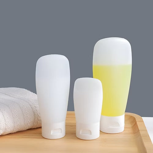 Clear Travel Shampoo Bottle - 60 ml