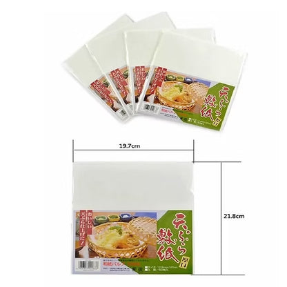 50 Pcs Oil-Absorbing Cooking Paper