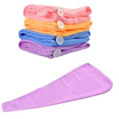 Hair Wrap Towel (Random Color)