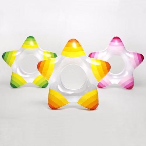 Star Shape Kids Swimming Ring Seat Boat(Random)