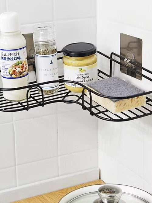 Metal Corner Rack (Black)