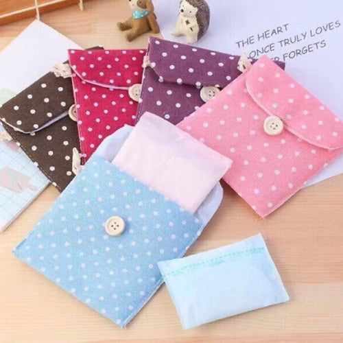 Sanitary Napkin Pouch 4 Pcs Set
