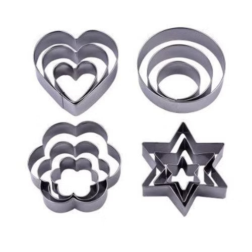12 Pcs Cookie Cutter