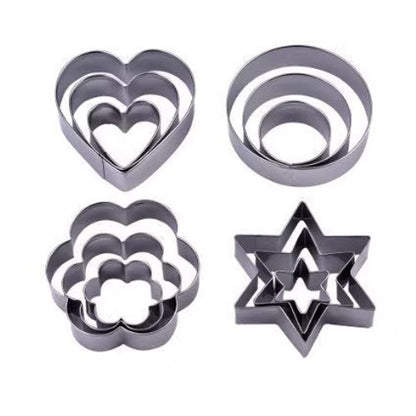 12 Pcs Cookie Cutter