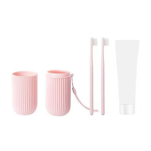 Portable toothbrush & toothpaste holder Storage box (Random) - Pack of 2 Pcs