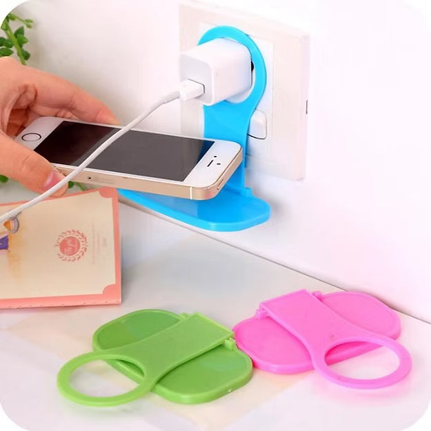 3 Pcs Folding Charging Mobile Holder (Random Color)