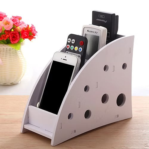 4 Compartment MDF Remote Stand