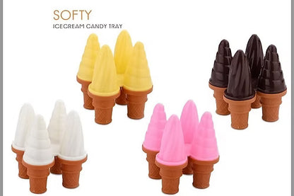 4 Cavity Softy Kulfi Maker (Random Colour)