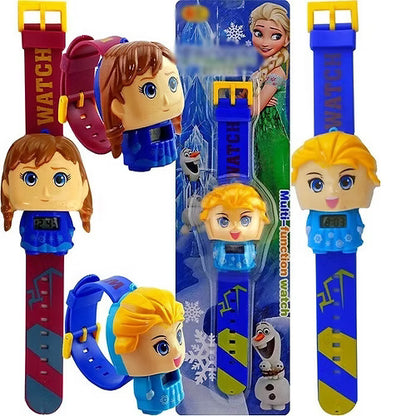 Cartoon Model Girls Watch (Random Model)