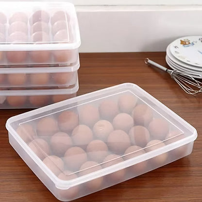 24 Grid Clear Egg Box