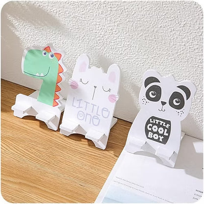 MDF Mobile Cartoon Character Mobile Holder (Random)