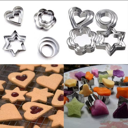 12 Pcs Cookie Cutter