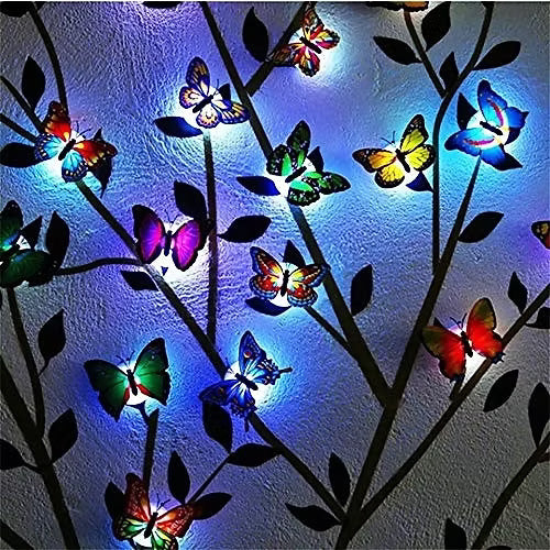 LED Color Changing Beautiful Butterfly (Set Of 10)