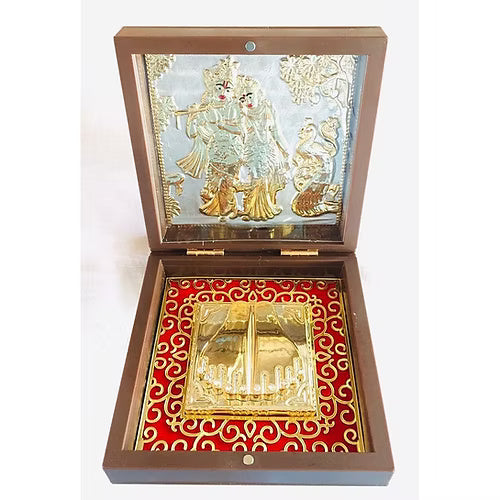 Radha Krishna Footprints Box (PRK)