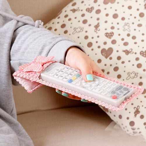 Remote Cover 2 pcs Set 1 Big 1 Small (Random Color)