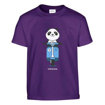 Scooter Panda | Premium Cotton T-Shirts