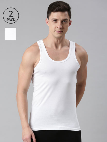 Suburbans Perfect fit Cotton Vest (Pack of 2)