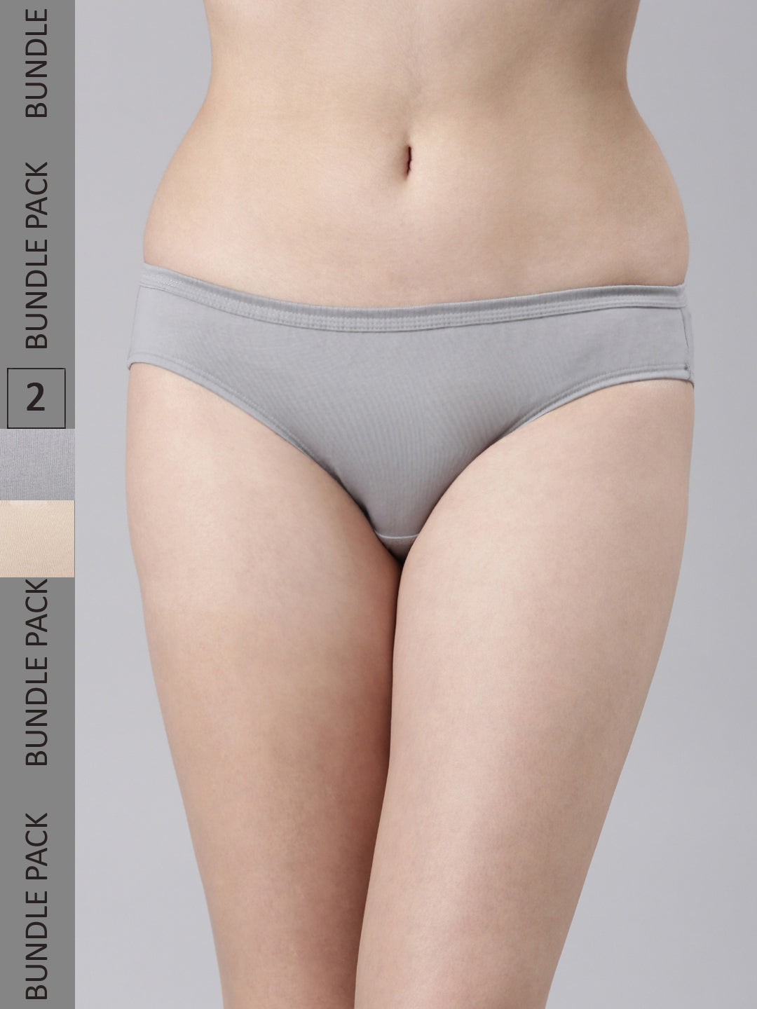 Suburbans LOW-WAIST INNER ELASTIC BIKINI (PACK OF 2)
