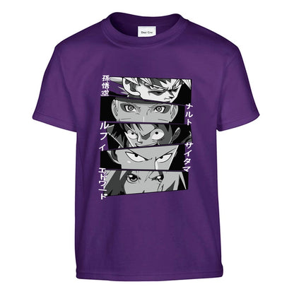 Anime design white | Premium Cotton T-Shirts