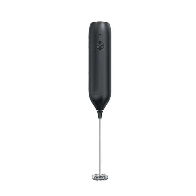 AREYCVK 2023 New drink whisker electric,Coffee foamer handheld Small frother handheld,Type-C Rechargeable Electric Milk for Cappuccino Bulletproof, Coffee Frappe,Hot Chocolate,Latte