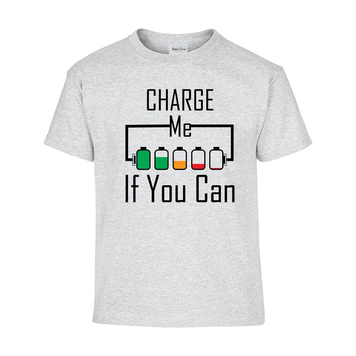 Charge me If you can | Premium Cotton T-Shirts