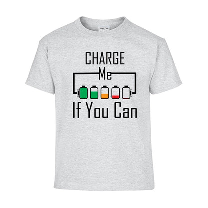Charge me If you can | Premium Cotton T-Shirts
