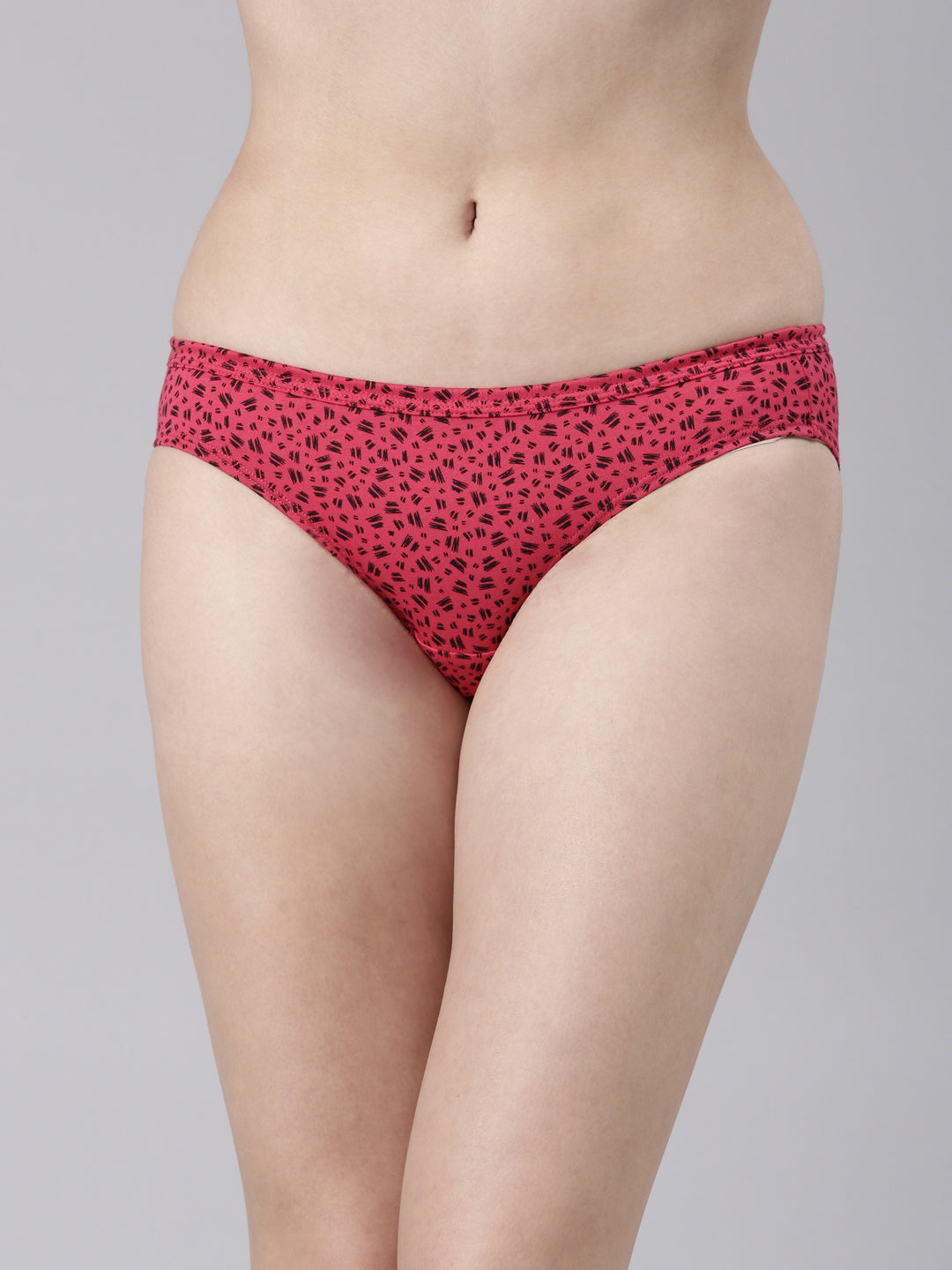 Suburbans LOW-RISE INNER ELASTIC PRINTED BIKINI (PACK OF 2)