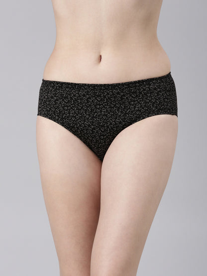 Suburbans INNER ELSTIC PRINTED HIPSTER (PACK OF 2)